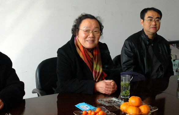 江苏省质量治理协会常务副会长浦振英一行来新宝GG集团调研