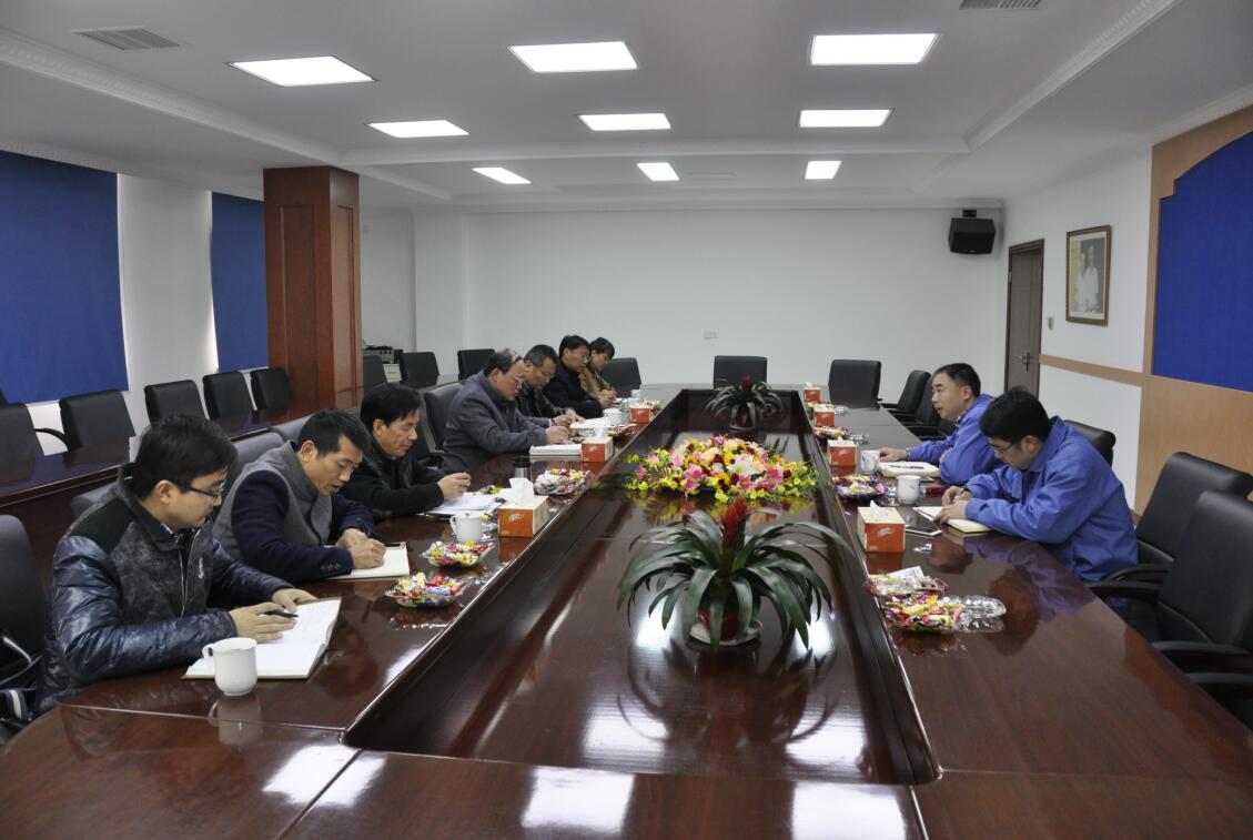 2017年2月9日，，，，，常州市经信委副主任张志强一行来新宝GG电缆调研