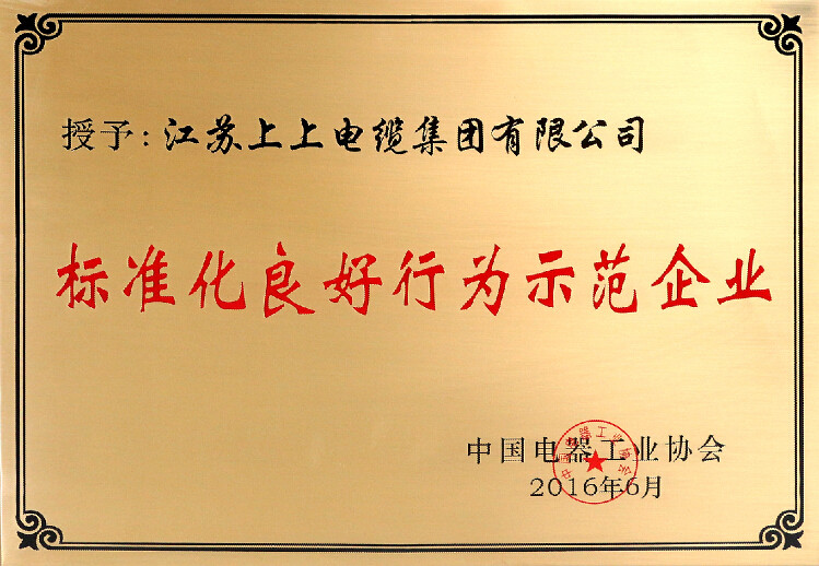 标准先行促生长，，，，，新宝GG电缆再获殊荣