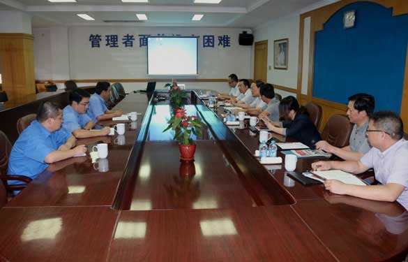 省经信委电力能源处向导一行来新宝GG电缆调研