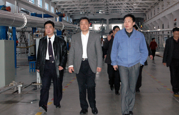 浙江省长兴县党政代表团一行百余人来新宝GG集团旅行考察