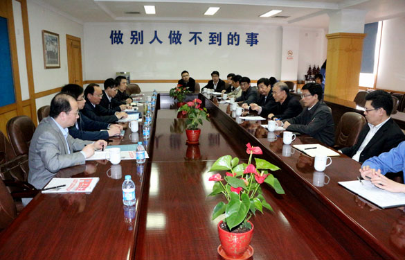 省质监局局长刘大旺一行来新宝GG集团调研指导