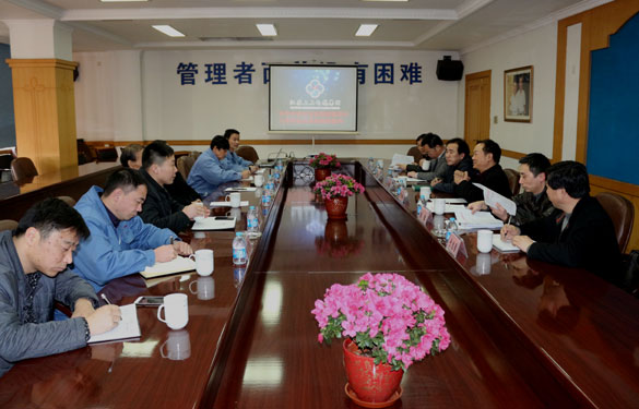 省安监局喻鸿斌副局长一行来新宝GG集团审核清静文化建设树模企业建设事情