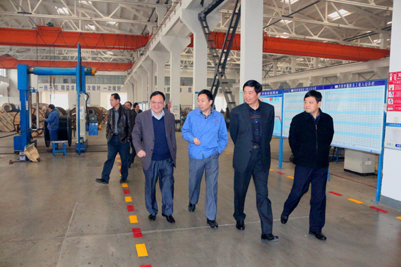 辽宁省县域经济事情向导小组一行来新宝GG集团考察