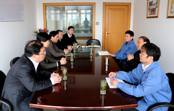 溧阳市副市长刘敏一行来新宝GG集团调研