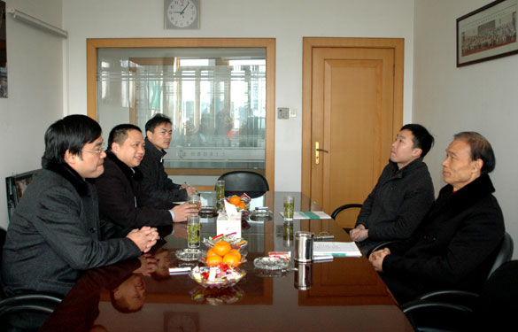 溧阳市供电公司陆总一行来新宝GG集团走访