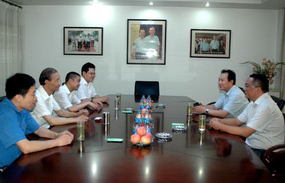 溧阳市供电公司徐总一行来新宝GG集团调研