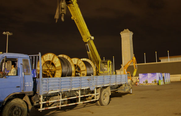 新宝GG为天安门地区华灯刷新工程作孝顺