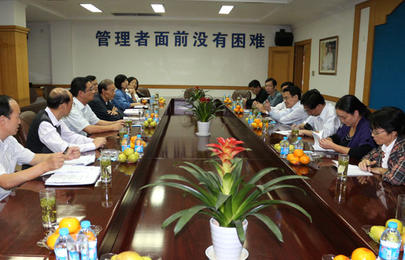 常州市统计局局长徐华勤一行来新宝GG集团调研