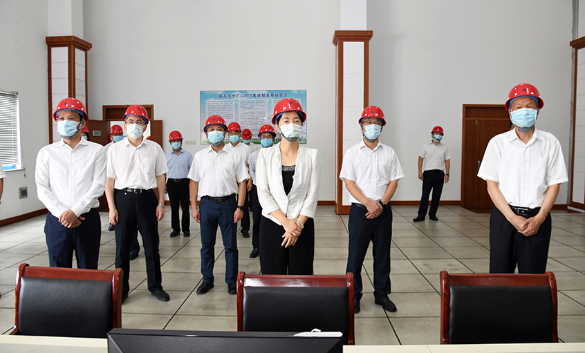 常州市委副书记、署理市长盛蕾来新宝GG电缆调研