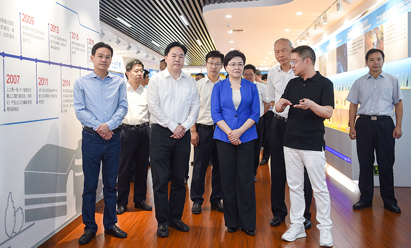 江苏省委常委、南京市委书记韩立明来新宝GG电缆调研