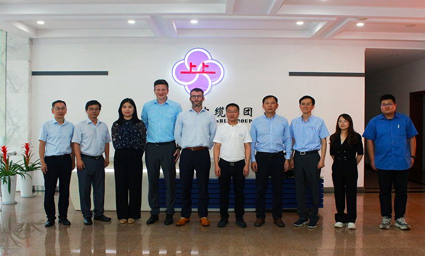 扬子石化——巴斯夫总裁杨晟一行来新宝GG走访交流