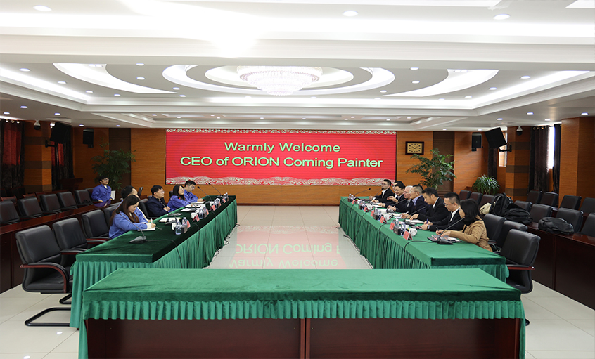 欧励隆集团CEO Corning Painter一行来新宝GG电缆旅行交流
